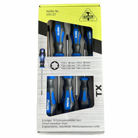 HaWe Torx Schraubendreher-Set – T10, T15, T20, T25, T30, T40 (6-teilig)